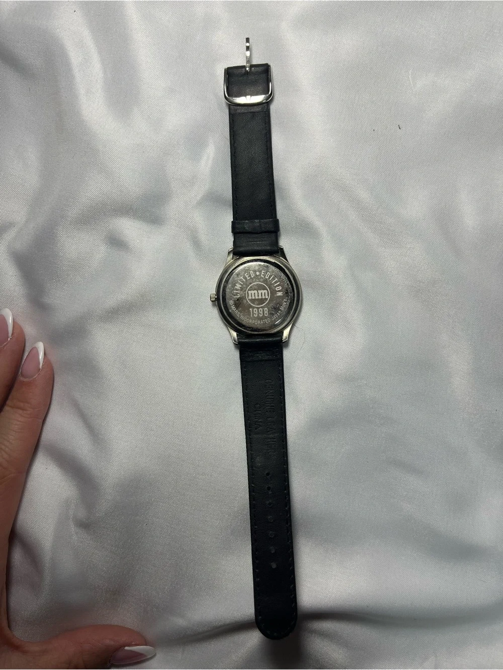 Vintage M&M’s Millennium Special‎ Edition Watch 1998 Limited Leather Band New